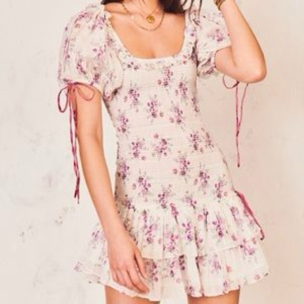 LOVESHACK FANCY VIOLET DRESS SIZE S